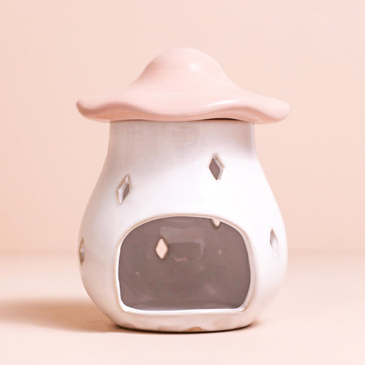 Pink Toadstool Wax Burner