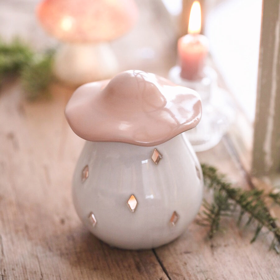 Pink Toadstool Wax Burner