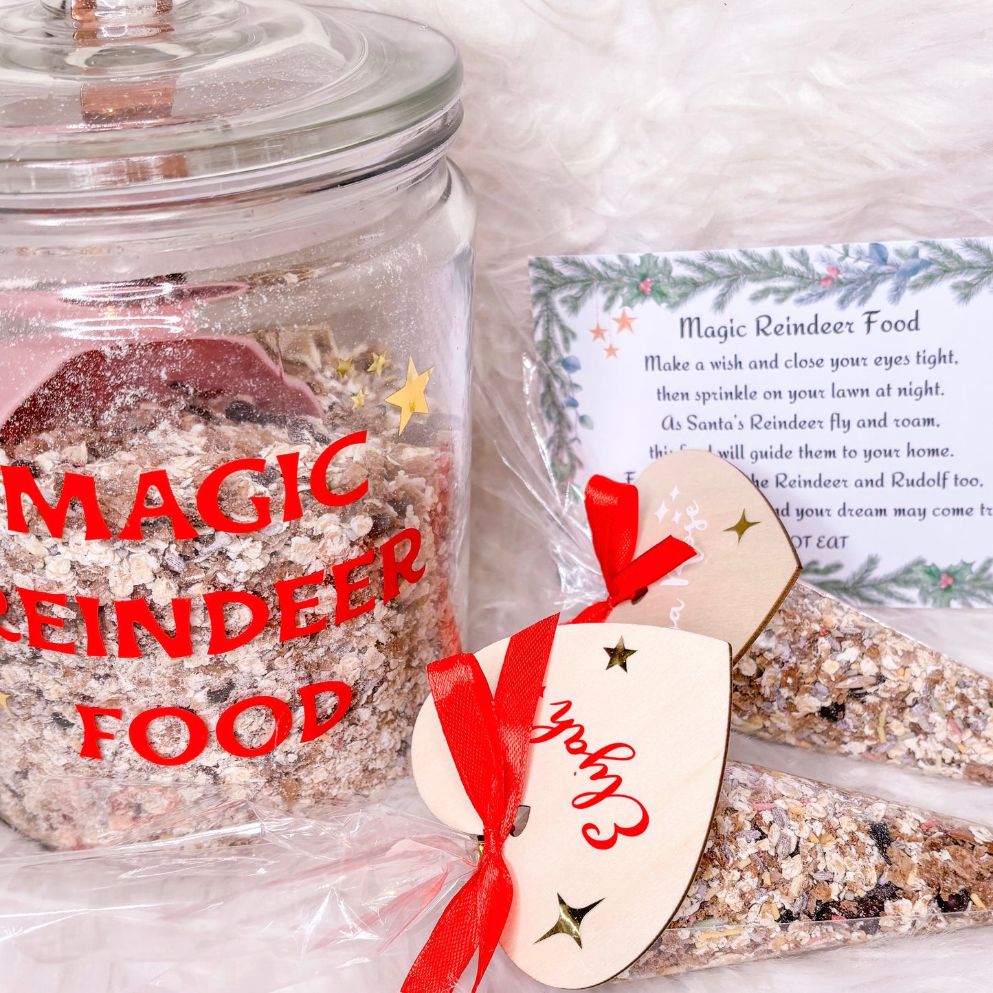 Magic Reindeer Food | Customisation | Keepsake