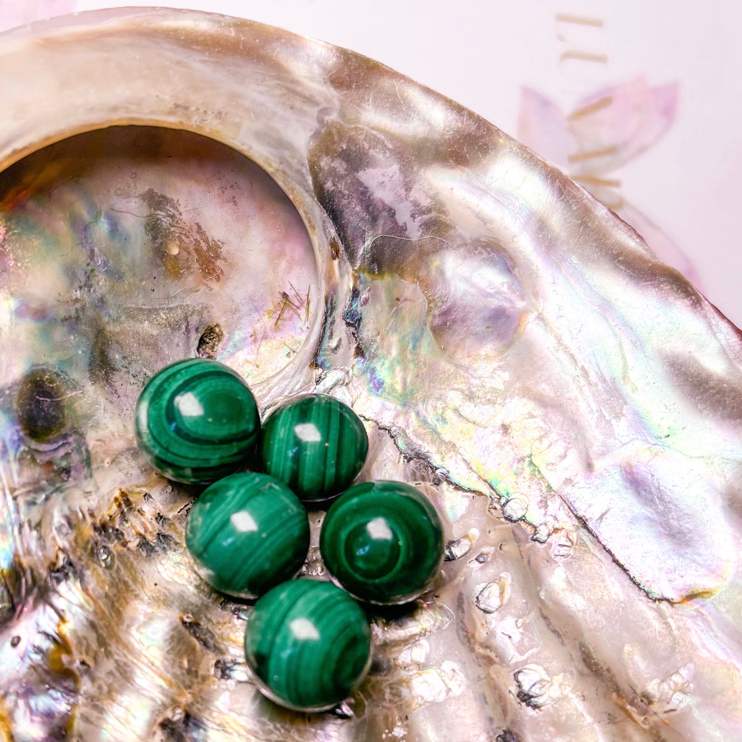 Malachite Spheres | XS | High Quality