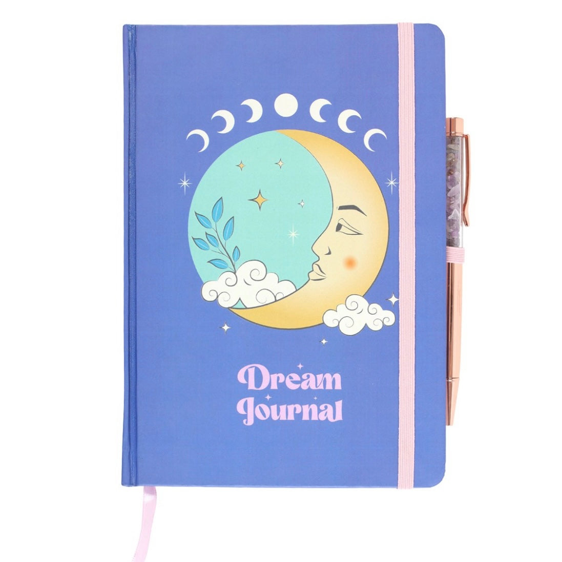 The Moon Dream Journal With Amethyst Pen