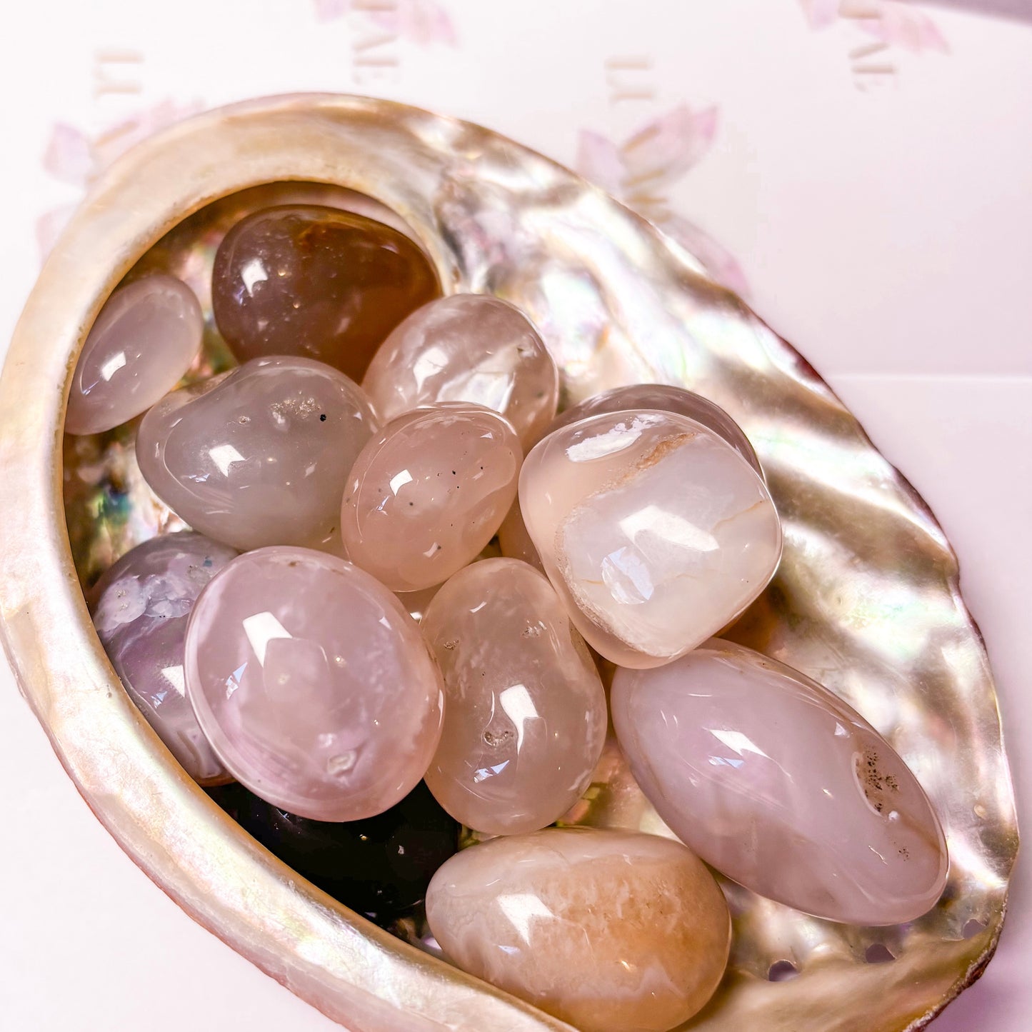 Pink Chalcedony Tumblestones