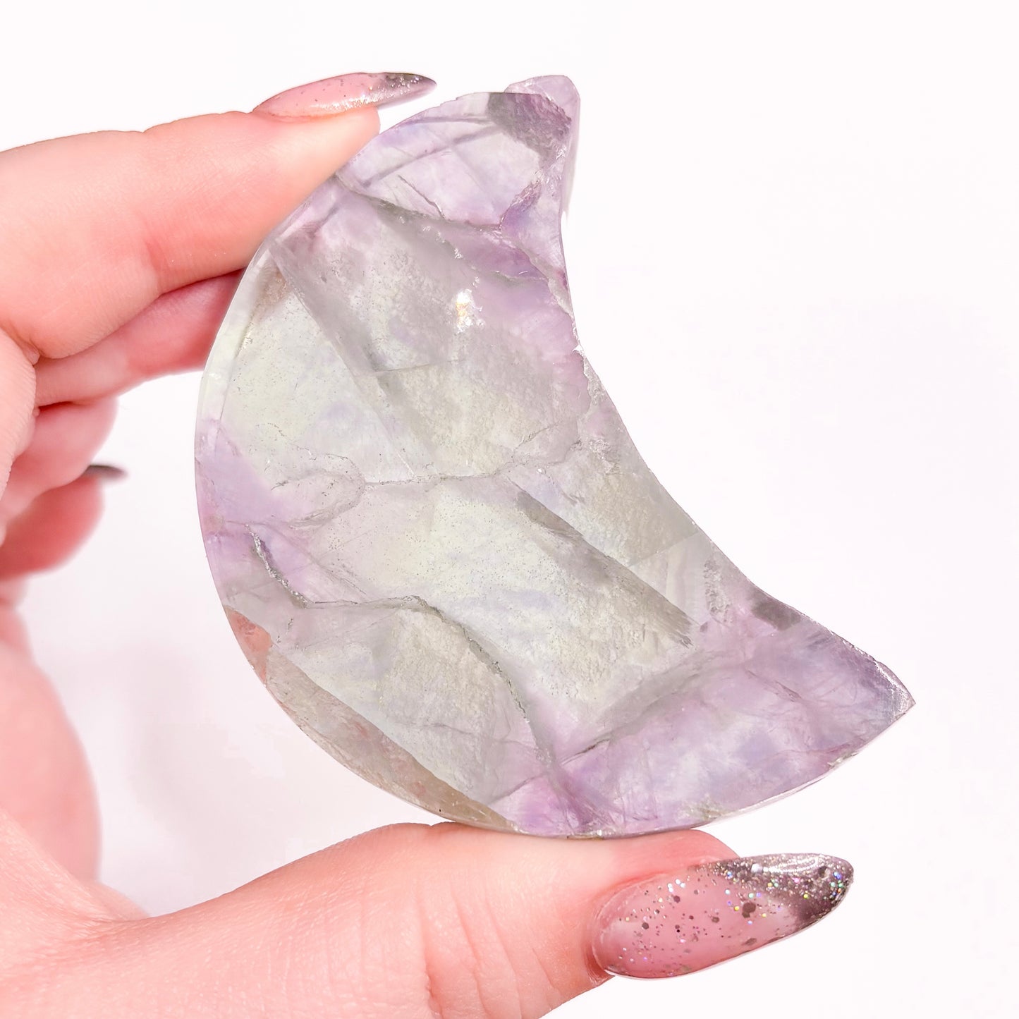 Pastel Fluorite Moon