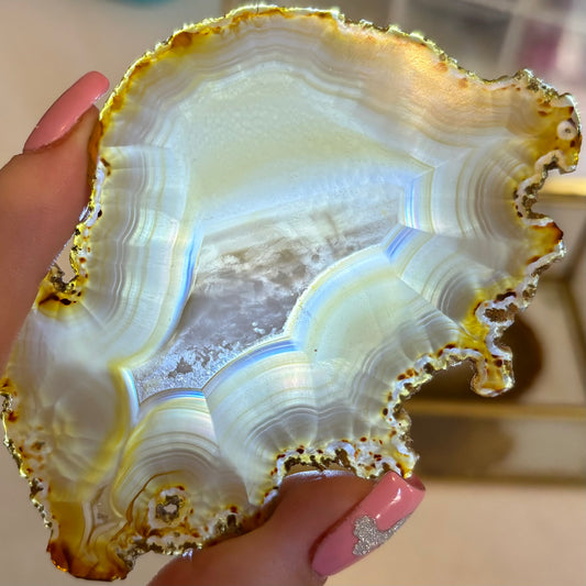 Iris Agate Slice | I