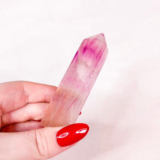 Pink Fluorite Tower | A