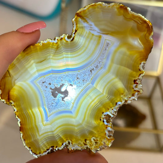 Iris Agate Slice | G