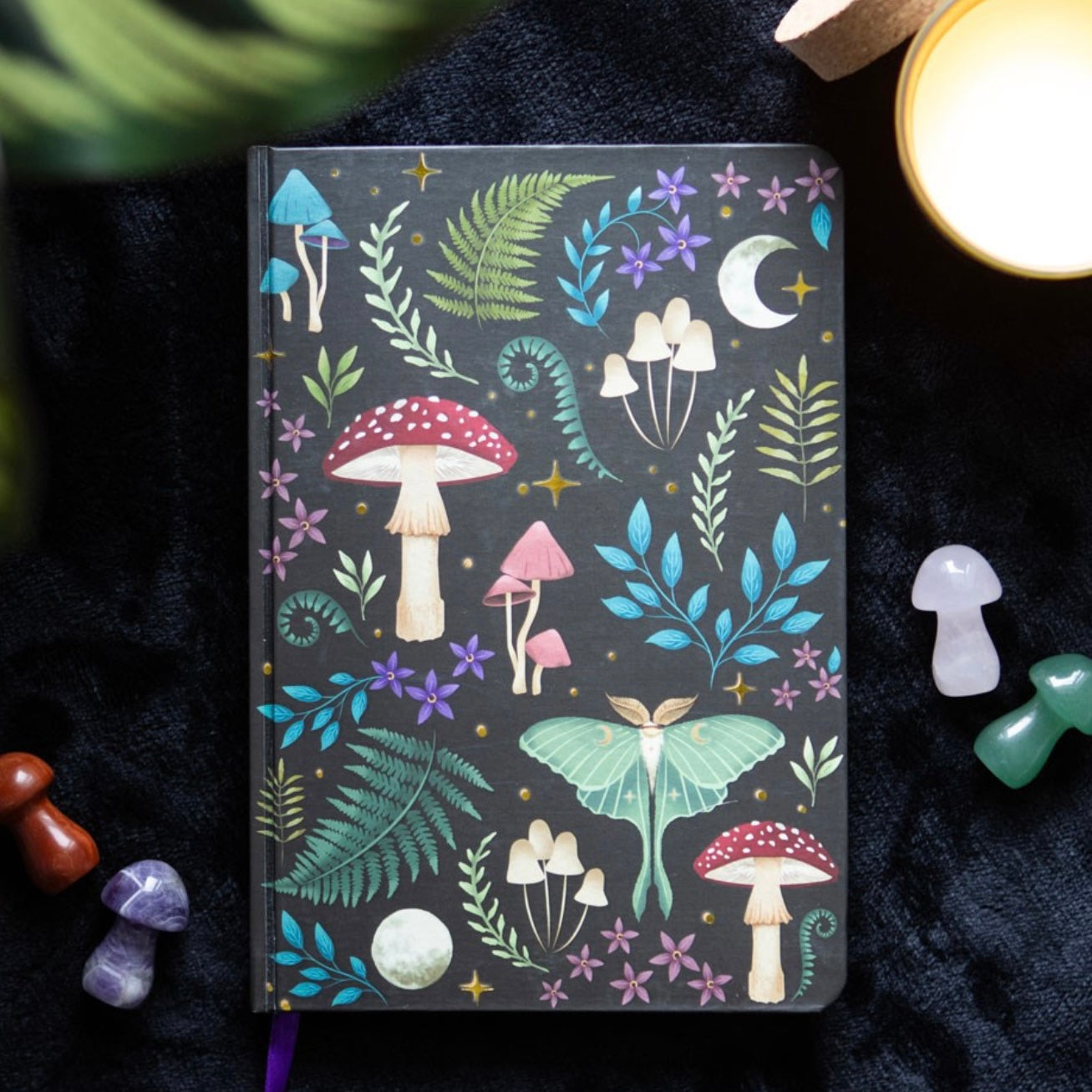 Dark Forest Print A5 Notebook